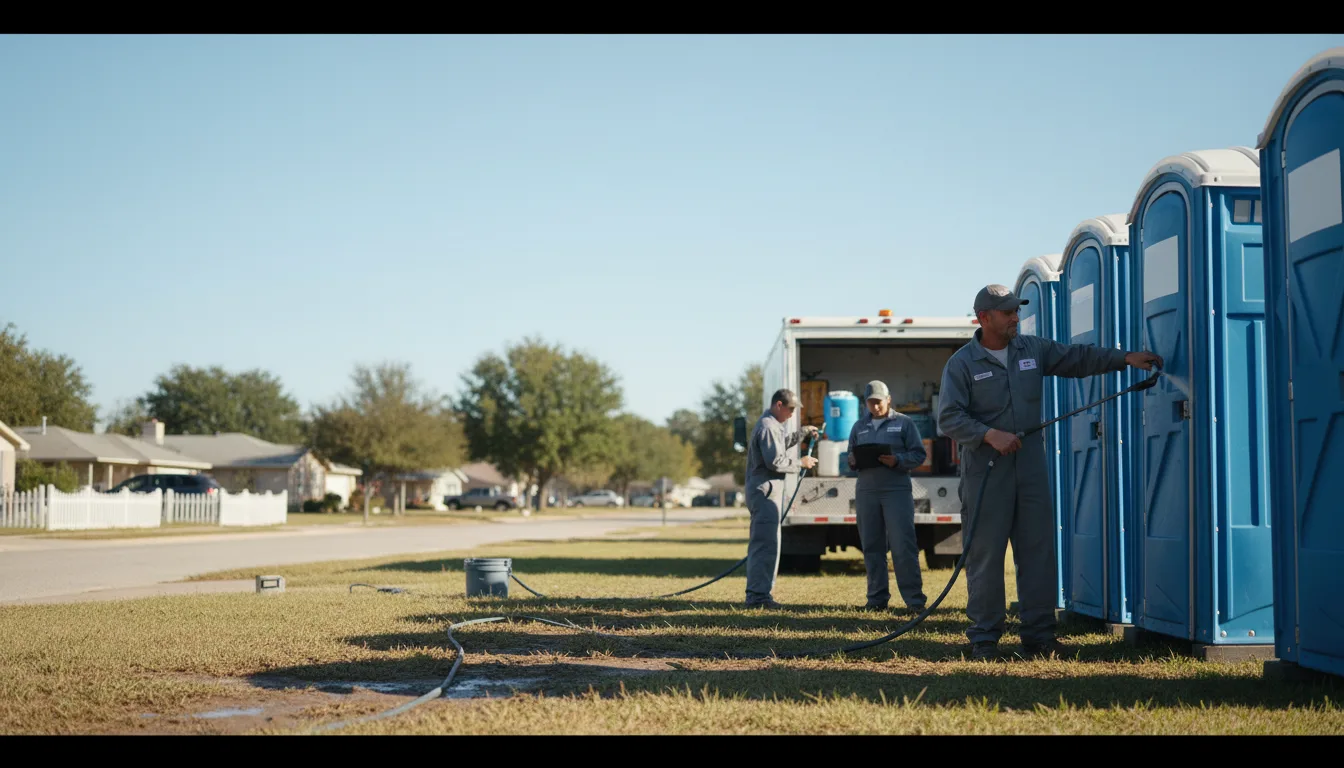 Long-Term Portable Toilet Rental in Homer, OH near me